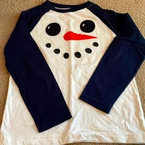Gymboree LS Snowman Shirt